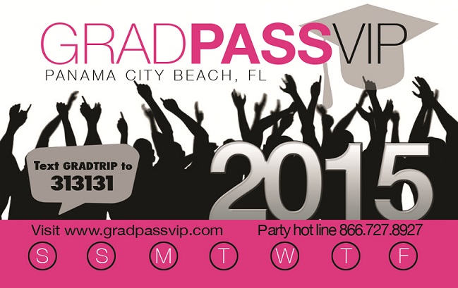 2015 Grad Pass VIP Card