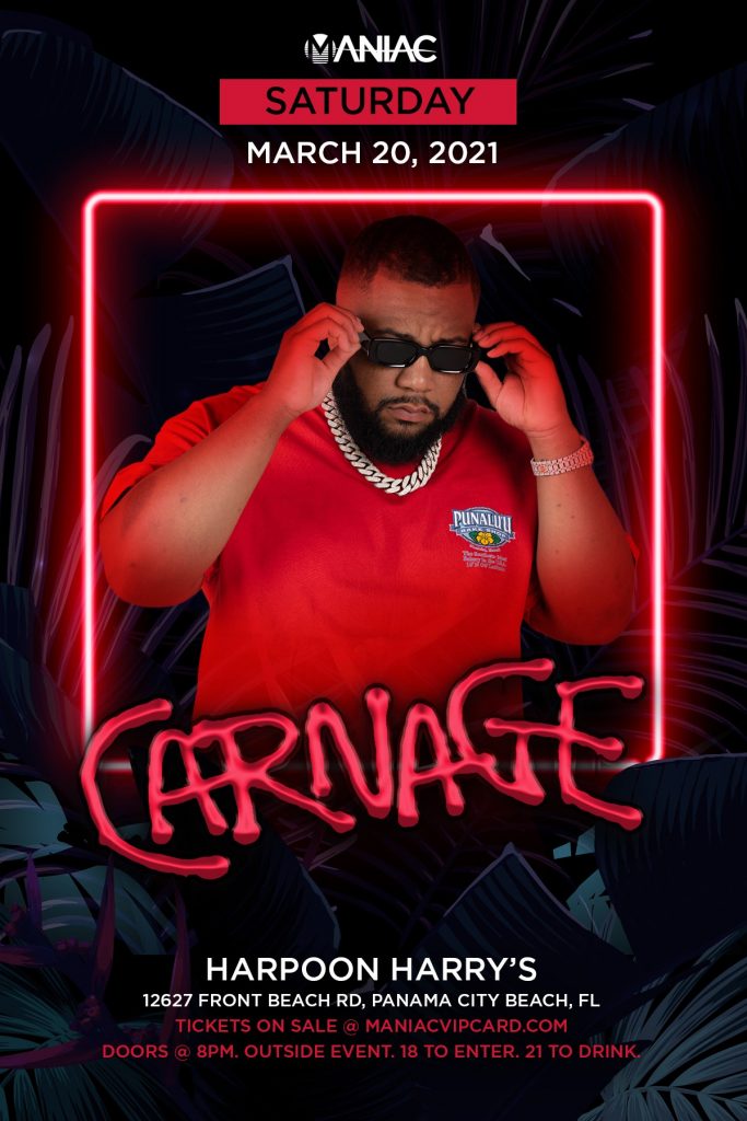 Carnage Set to Perform Live March 20