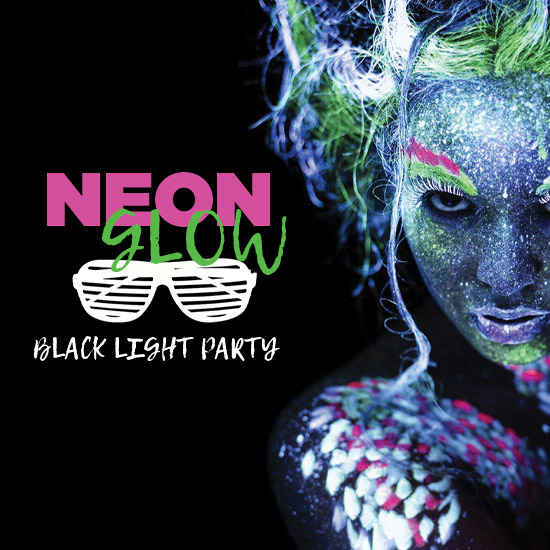 Experience the Neon Glow Party at Longboards