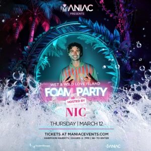 Spring Break Foam Party