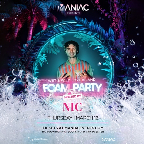 Spring Break Foam Party